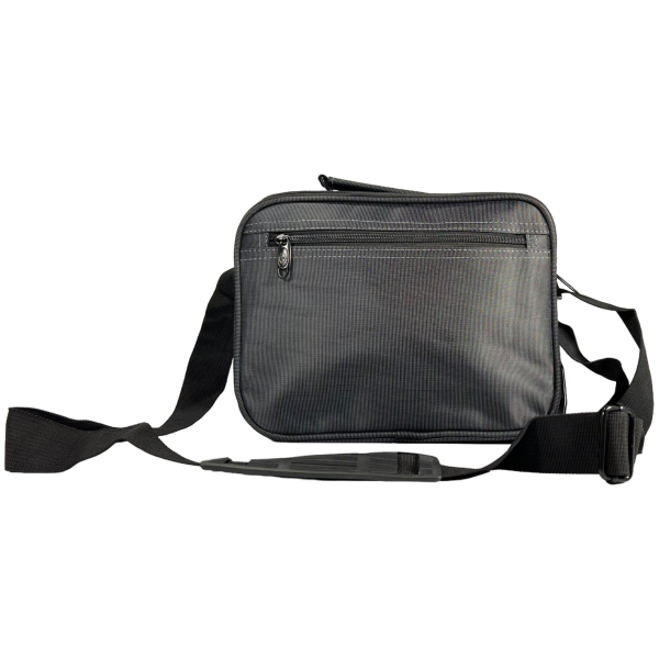 Сумка через плечо на четыре отделения, средний размер, 8 л, серая Сумка через плечо на четыре отделения, средний размер, 8 л, серая