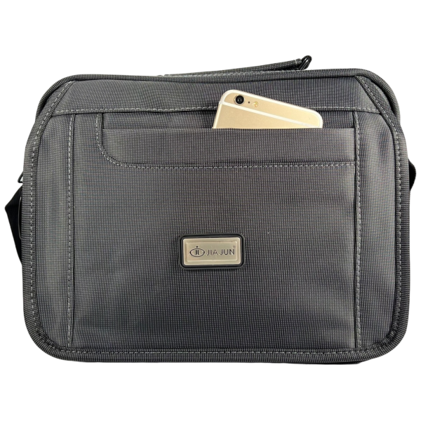 Сумка через плечо на четыре отделения, средний размер, 8 л, серая Сумка через плечо на четыре отделения, средний размер, 8 л, серая