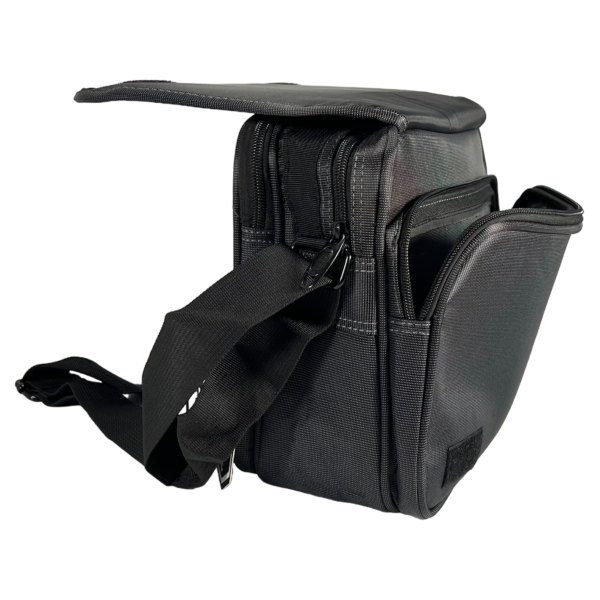 Сумка через плечо на четыре отделения, средний размер, 8 л, серая Сумка через плечо на четыре отделения, средний размер, 8 л, серая