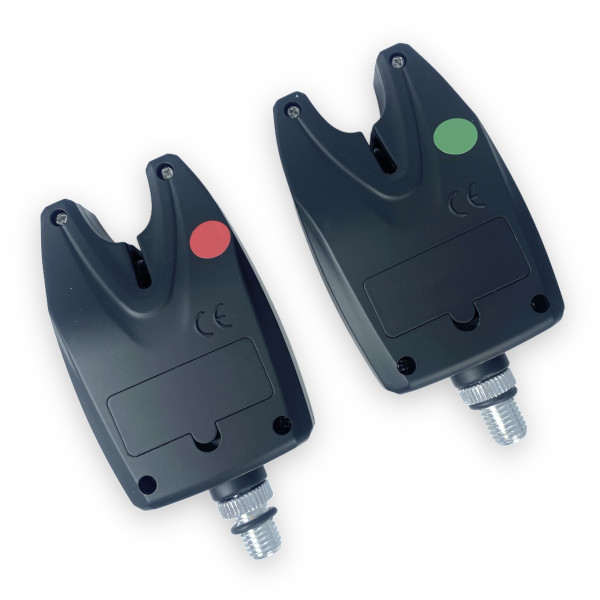 Набор сигнализаторов с пейджером JHA-523/2 для рыбака 2+1 в кейсе, регулировка звука тона световая индикация