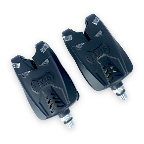 Набор сигнализаторов с пейджером JHA-528/4 для рыбака 4+1 в кейсе, регулировка звука, тона световой индикатор