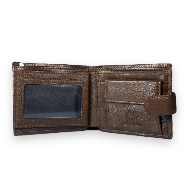 Гаманець шкіряний чоловічий, колір коричневий