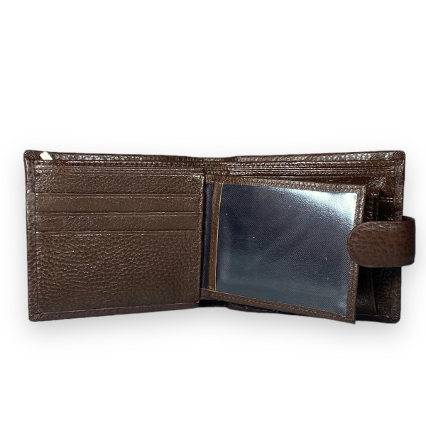 Гаманець шкіряний чоловічий, колір коричневий