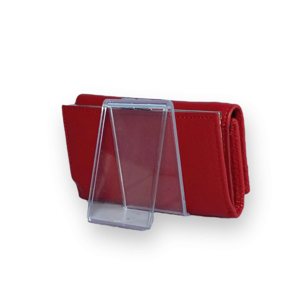 Кошелек женский Kochi натуральная кожа 2 отдела наружное отделение размер: 13.5*9*3 см красный Кошелек женский Kochi натуральная кожа 2 отдела наружное отделение размер: 13.5*9*3 см красный