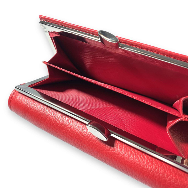 Кошелек женский Kochi натуральная кожа 2 отдела наружное отделение размер: 13.5*9*3 см красный Кошелек женский Kochi натуральная кожа 2 отдела наружное отделение размер: 13.5*9*3 см красный