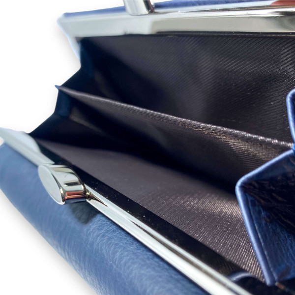 Кошелек женский Kochi натуральная кожа 2 отдела наружное отделение размер: 13.5*9*3 см синий Кошелек женский Kochi натуральная кожа 2 отдела наружное отделение размер: 13.5*9*3 см синий