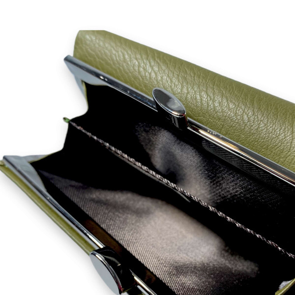 Кошелек женский Kochi натуральная кожа 2 отдела наружное отделение размер: 13.5*9*3 см зеленый Кошелек женский Kochi натуральная кожа 2 отдела наружное отделение размер: 13.5*9*3 см зеленый