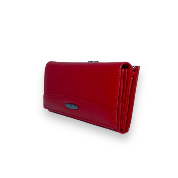 Кошелек женский Kochi натуральная кожа 3 отдела для купюр 9 для карт размер: 19*10*4 см красный Кошелек женский Kochi натуральная кожа 3 отдела для купюр 9 для карт размер: 19*10*4 см красный