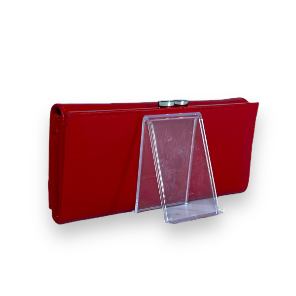 Кошелек женский Kochi натуральная кожа 3 отдела для купюр 9 для карт размер: 19*10*4 см красный Кошелек женский Kochi натуральная кожа 3 отдела для купюр 9 для карт размер: 19*10*4 см красный