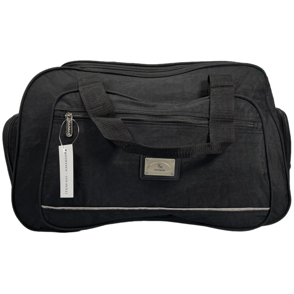 Дорожная сумка на четыре отделения, 41 л, черная