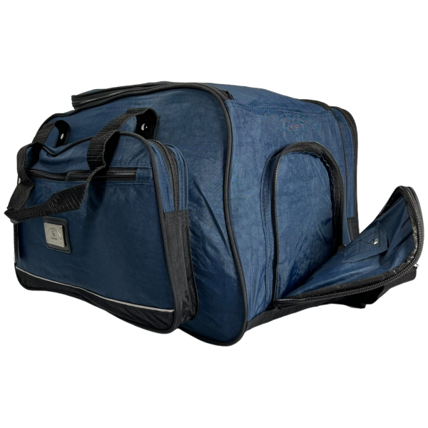 Дорожная сумка на четыре отделения, 41 л, синяя