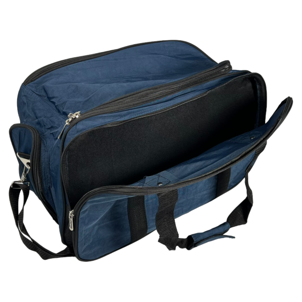 Дорожная сумка на четыре отделения, 41 л, синяя