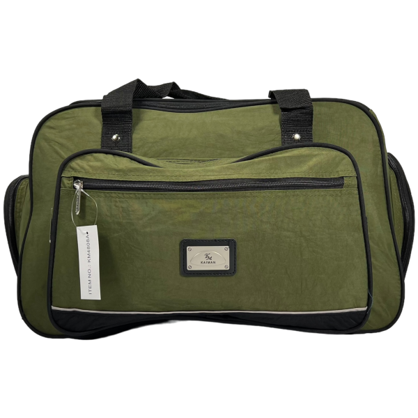 Дорожная сумка на четыре отделения, 41 л, зеленая