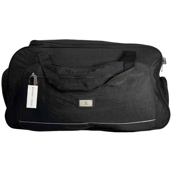 Дорожная сумка на четыре отделения, 83 л, черная