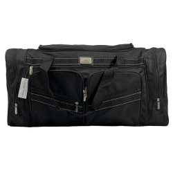 Дорожня сумка  на шість відділень, 74 л, чорна