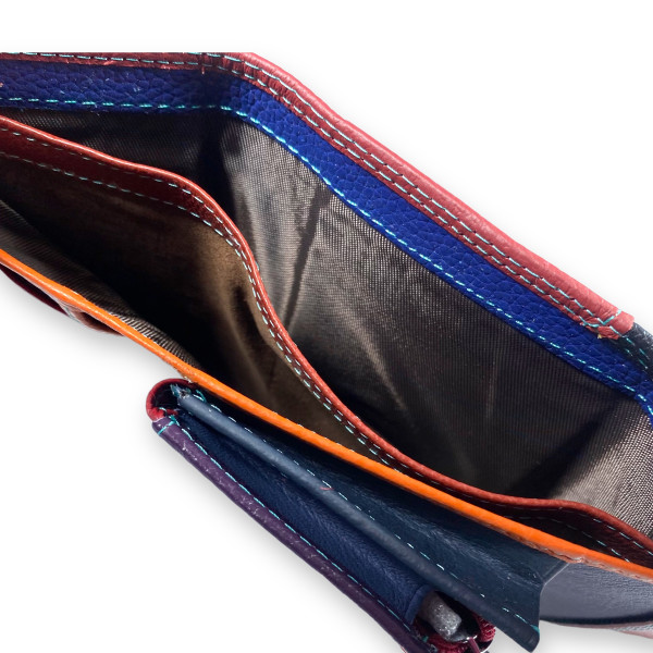 Кошелек женский Kochi натуральная кожа 2 отдела 6 ячеек для карточек размер: 14*10*3 см черный Кошелек женский Kochi натуральная кожа 2 отдела 6 ячеек для карточек размер: 14*10*3 см черный