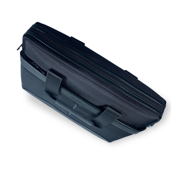 Сумка для ноутбука, 1 отдел, фронтальный карман, карман на обороте, черная Сумка для ноутбука, 1 отдел, фронтальный карман, карман на обороте, черная