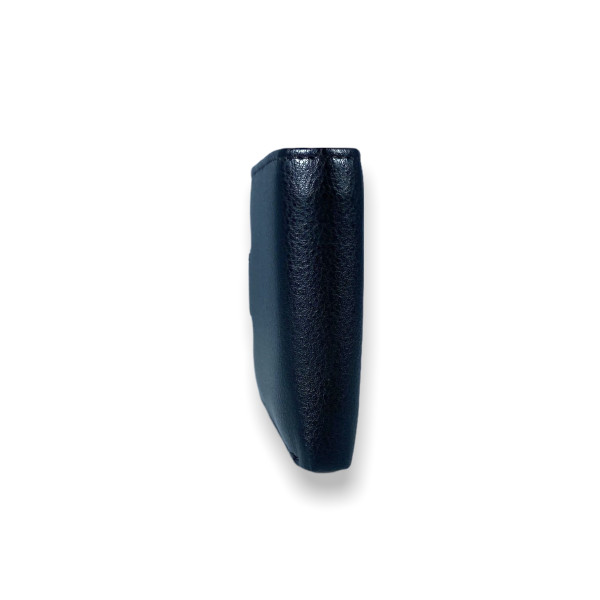 Компактный мужской кошелек из кожзама, застежка-кнопка Компактный мужской кошелек из кожзама, застежка-кнопка