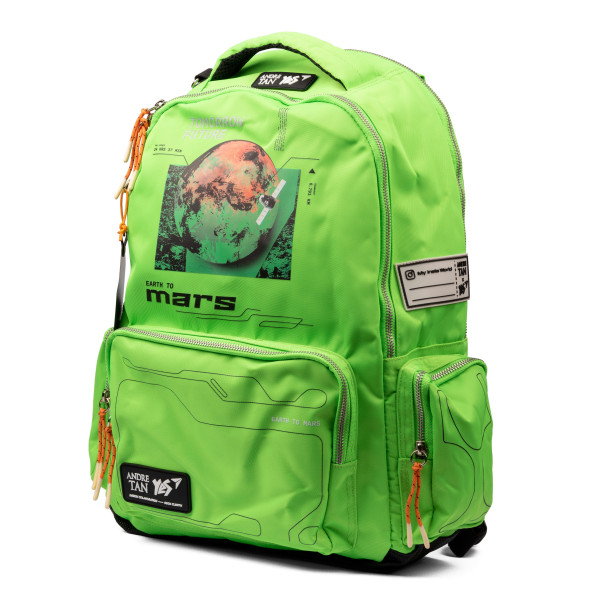 Школьный рюкзак YES by Andre Tan, одно отделение, один фронтальный карман, Space green Школьный рюкзак YES by Andre Tan, одно отделение, один фронтальный карман, Space green
