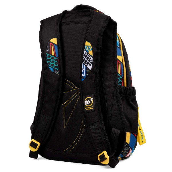 Школьный рюкзак YES, два отделения, один фронтальный карман, черный Welcome to Ukraine Школьный рюкзак YES, два отделения, один фронтальный карман, черный Welcome to Ukraine