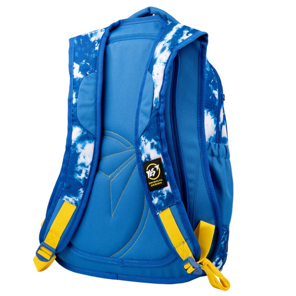 Школьный рюкзак YES, два отделения, один фронтальный карман, боковые карманы, синий Icons Школьный рюкзак YES, два отделения, один фронтальный карман, боковые карманы, синий Icons