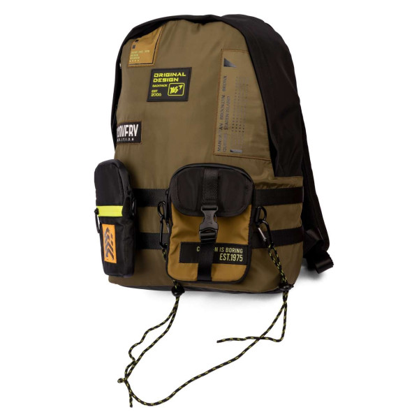 Школьный рюкзак YES, одно отделение, две съемные карманы, оливковый Discovery Expedition Школьный рюкзак YES, одно отделение, две съемные карманы, оливковый Discovery Expedition