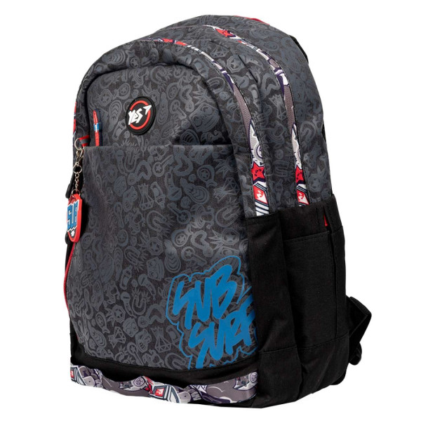 Школьный рюкзак YES, два отделения, два фронтальных, два боковых кармана, размер: 40*29*15 см, серый SubSurf Школьный рюкзак YES, два отделения, два фронтальных, два боковых кармана, размер: 40*29*15 см, серый SubSurf