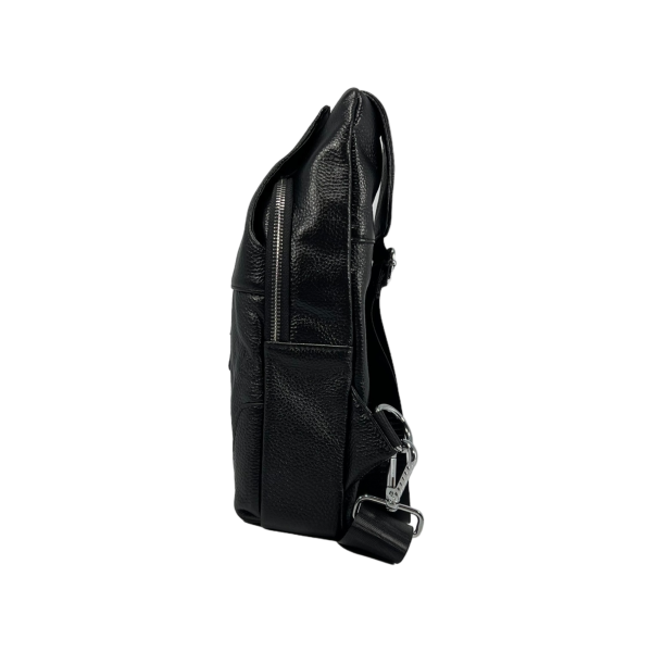 Практична сумка-слінг на три віділеня, 2 види застібок-магніт та блискавка Практична сумка-слінг на три віділеня, 2 види застібок-магніт та блискавка