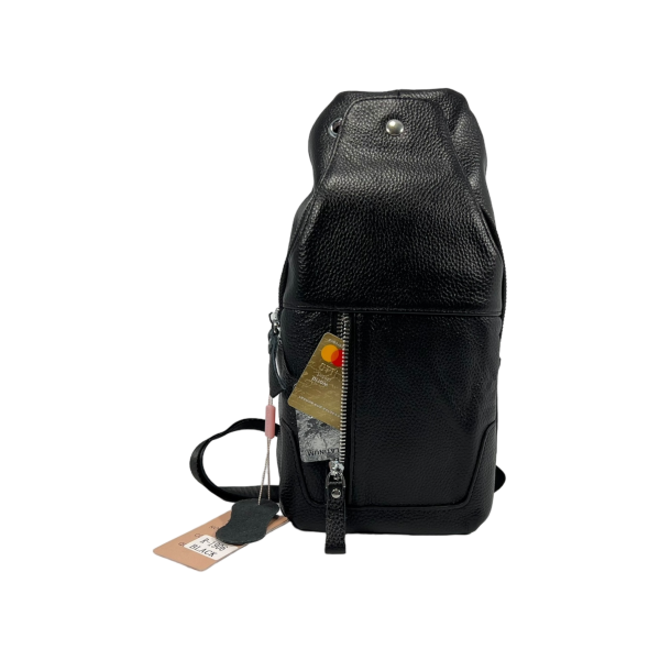 Практична сумка-слінг на три віділеня, 2 види застібок-магніт та блискавка Практична сумка-слінг на три віділеня, 2 види застібок-магніт та блискавка