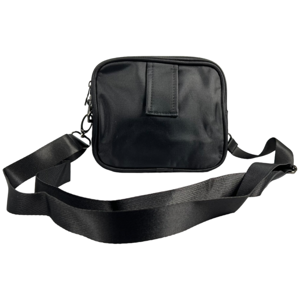 Функциональная сумка через плечо, 2 л, застежка на молнии, 4 отделения, черная Функциональная сумка через плечо, 2 л, застежка на молнии, 4 отделения, черная