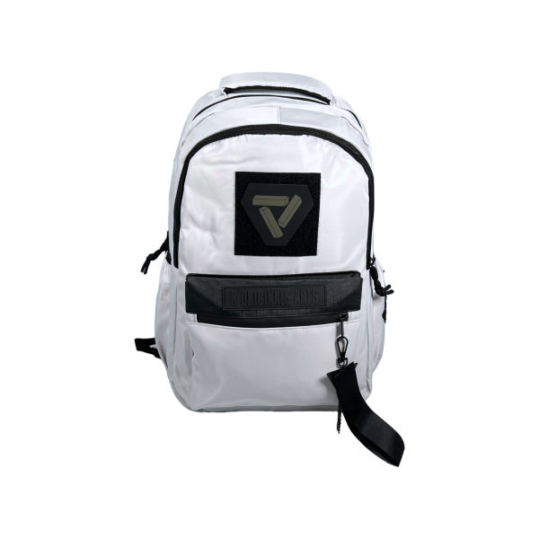 Школьный рюкзак на три отделения, 23 л, цвет белый Школьный рюкзак на три отделения, 23 л, цвет белый