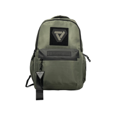 Школьный рюкзак на три отделения, зеленый