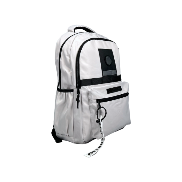 Школьный рюкзак, подростковый, 27 л, три отделения, цвет белый Школьный рюкзак, подростковый, 27 л, три отделения, цвет белый