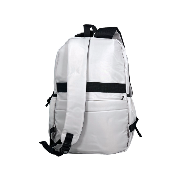 Школьный рюкзак, подростковый, 27 л, три отделения, цвет белый Школьный рюкзак, подростковый, 27 л, три отделения, цвет белый