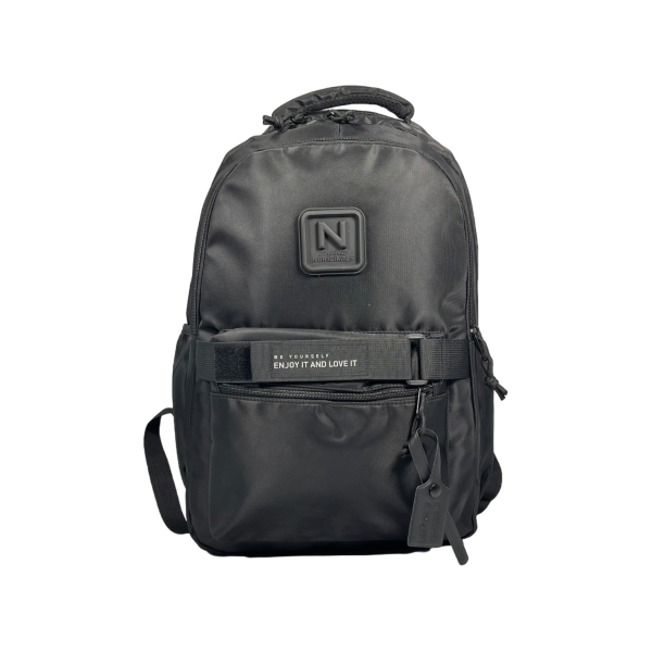 Підлітковий шкільний рюкзак на три відділення, 29 л, чорний