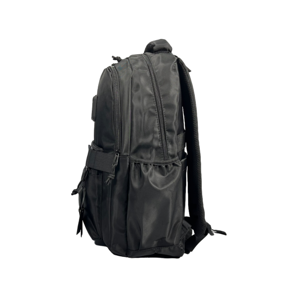 Підлітковий шкільний рюкзак на три відділення, 29 л, чорний Підлітковий шкільний рюкзак на три відділення, 29 л, чорний