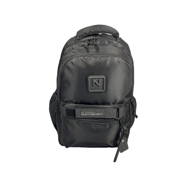 Підлітковий шкільний рюкзак на три відділення, 29 л, чорний Підлітковий шкільний рюкзак на три відділення, 29 л, чорний