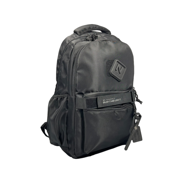 Підлітковий шкільний рюкзак на три відділення, 29 л, чорний Підлітковий шкільний рюкзак на три відділення, 29 л, чорний