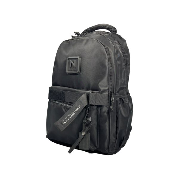 Підлітковий шкільний рюкзак на три відділення, 29 л, чорний Підлітковий шкільний рюкзак на три відділення, 29 л, чорний