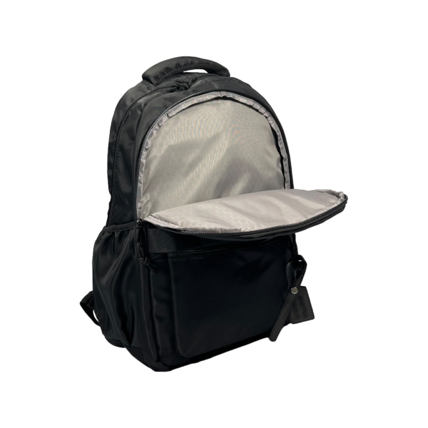 Підлітковий шкільний рюкзак на три відділення, 29 л, чорний Підлітковий шкільний рюкзак на три відділення, 29 л, чорний