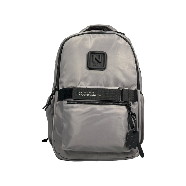 Шкільний рюкзак на три відділення, 29 л, сірий