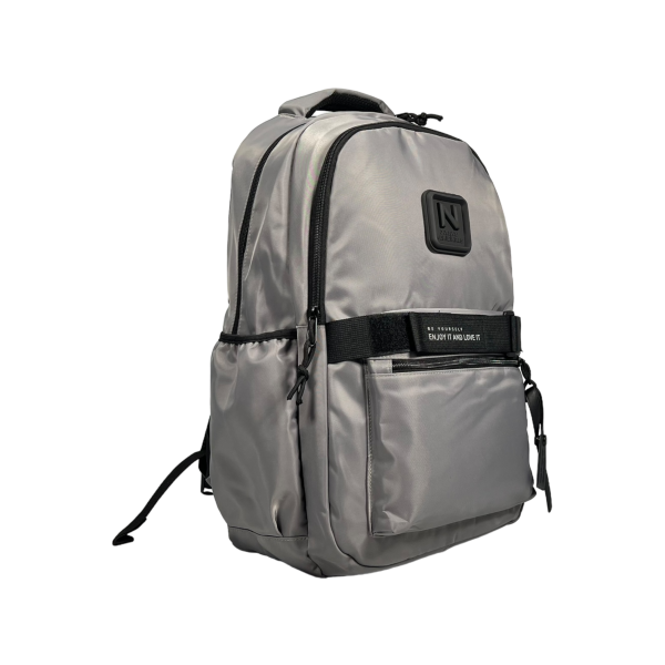Шкільний рюкзак на три відділення, 29 л, сірий
