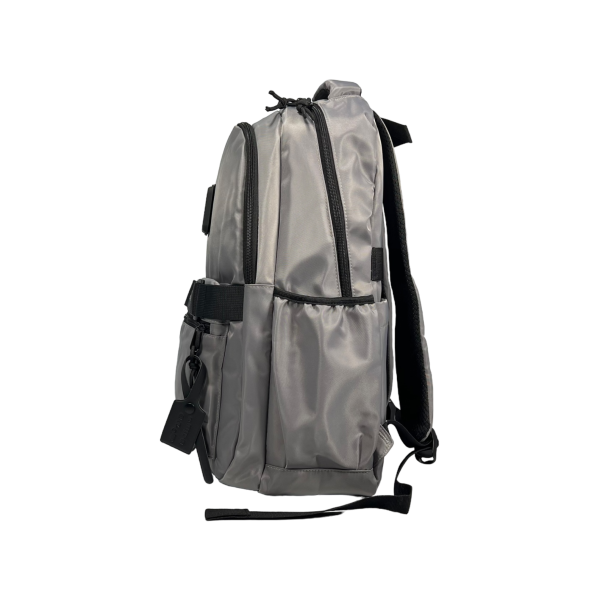 Шкільний рюкзак на три відділення, 29 л, сірий