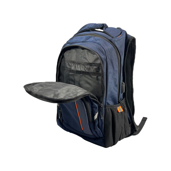 Шкільний рюкзак, підлітковий, чотири відділення, 30 л, колір синій Шкільний рюкзак, підлітковий, чотири відділення, 30 л, колір синій