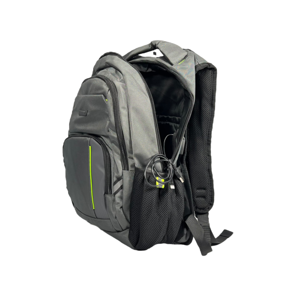 Подростковый школьный рюкзак на четыре отделения, цвет серый