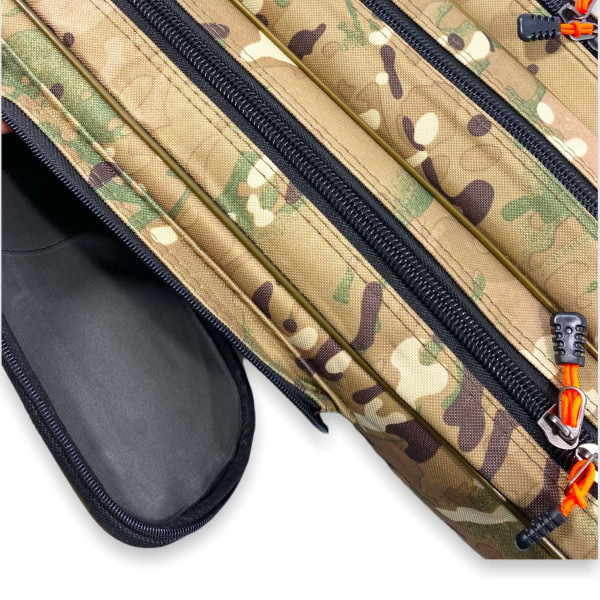 Чехол рыболовный для удочек с катушками Feima СР-2015 150-3, три отдела, жесткий, размер: 150*30*25 см, камуфляж Чехол рыболовный для удочек с катушками Feima СР-2015 150-3, три отдела, жесткий, размер: 150*30*25 см, камуфляж