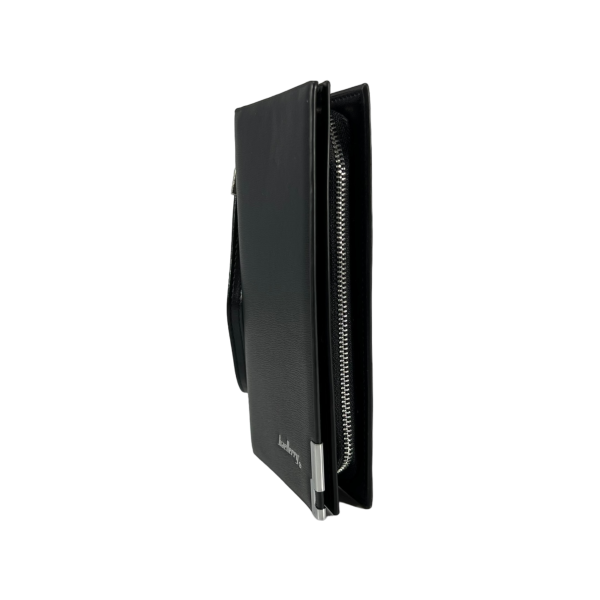 Мужской портмоне с двойной застежкой, искусственная кожа Мужской портмоне с двойной застежкой, искусственная кожа