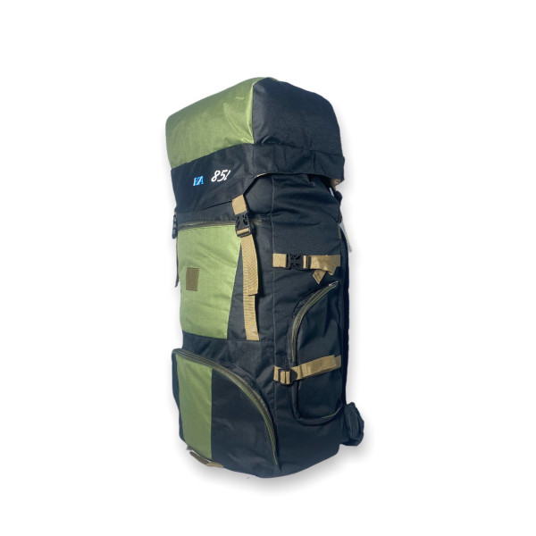 Тактичний, туристичний рюкзак, 80 л, одне відділення, фронтальні кишені, бокові кишені, хакі Тактичний, туристичний рюкзак, 80 л, одне відділення, фронтальні кишені, бокові кишені, хакі