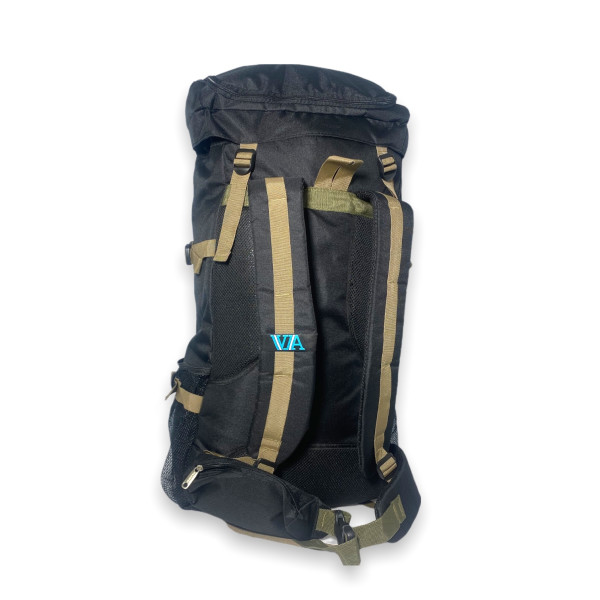 Рюкзак тактичний на одне відділення, фронтальні кишені, бокові кишені, 75 л, чорний Рюкзак тактичний на одне відділення, фронтальні кишені, бокові кишені, 75 л, чорний