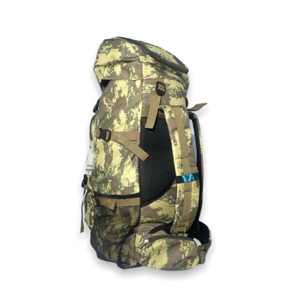 Армійський тактичний рюкзак, одне відділення, бокові кишені, 75 л, камуфляж Армійський тактичний рюкзак, одне відділення, бокові кишені, 75 л, камуфляж